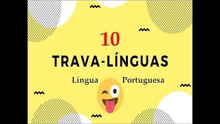 Os 10 travalínguas mais difíceis da Língua Portuguesa [upl. by Compte]