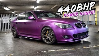 THIS 440BHP HYBRID TURBO BMW 535D PULLS LIKE A FREIGHT TRAIN [upl. by Airdnax]