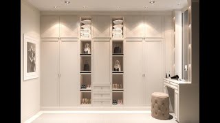 Fitted Wardrobes Ideas  Dressing Room Designs UK [upl. by Aldric]