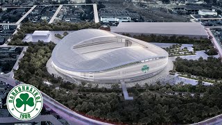 PANATHINAIKOS NEW STADIUM [upl. by Gautious]