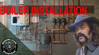 Installing a Rinnai Modern Condensing Combination Boiler [upl. by Iralam]