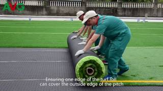 Construction Guide for Artificial GrassALL VICTORY GRASS [upl. by Walliw]