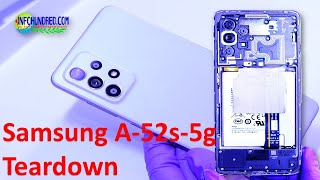 Samsung A52s 5g Teardown [upl. by Noffihc946]