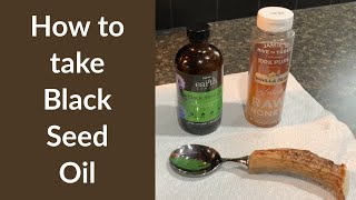 How to Take Black Seed Oil [upl. by Aisetal]