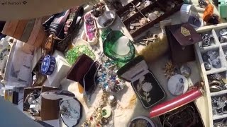 Flea market Jewelry jewelry amp more jewelry Lots of sterling [upl. by Adaval]