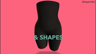 Shapermint Essentials All Day Every Day High Waisted Shaper Shorts [upl. by Nagol531]