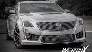 CADILLAC CTSV 800HP On The Streets 2019 [upl. by Towrey288]