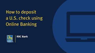 How to Deposit a US Check Using Online Banking [upl. by Annasoh198]