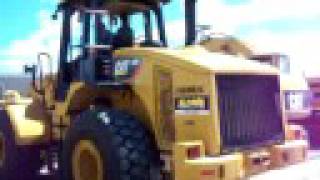 Caterpillar 950H Front Loader Start and Run [upl. by Yacano]