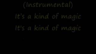 Queen  Its A Kind Of Magic  Lyrics [upl. by Ittocs]