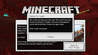 How To Fix Error Code Drowned In Minecraft [upl. by Irej]