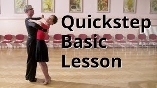 Quickstep Basic Lesson  Ballroom Dance [upl. by Madel743]