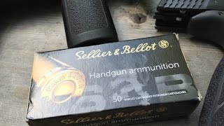 9x19mm 115gr FMJ Sellier and Bellot SampB V310452U Velocity Test [upl. by Oad53]