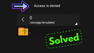 Fix zarchiver access is denied problem  How To Access data and obb Folder [upl. by Bough]