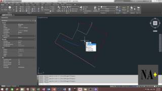 Autocad Tutorial  How to convert 3D polyline to 2d polyline [upl. by Kris]