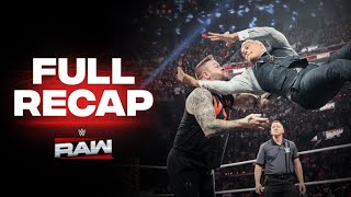 Full Raw highlights Raw Jan 6 2025 [upl. by Lacsap]