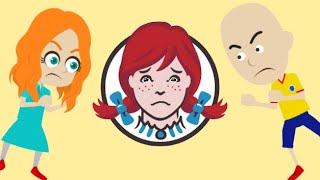 Caillou and Rosie misbehaves at Wendys [upl. by Keligot]