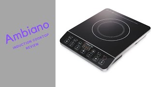 Ambiano Induction Cooktop Review [upl. by Spatola]