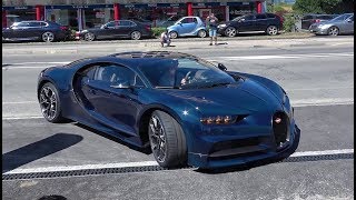 Bugatti Chiron MASSIVE Acceleration amp Start Up in street LOUD SOUND [upl. by Nana348]