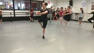 Pirouettes from 5th ballet tutorial beginner level [upl. by Ree]