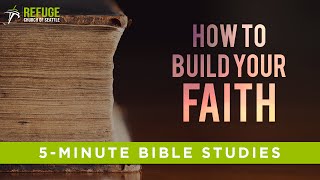 How To Build Faith in Jesus  The 5Minute Bible Study [upl. by Wendeline]