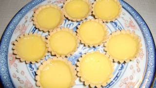 Hong Kong mini Egg Tart Dan Tat Dim Sum  教做香港迷你蛋撻 [upl. by Ssur368]