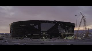 ALLEGIANT STADIUM PRIVATE TOUR OF NFL RAIDERS’ NEW CONQUEST [upl. by Misty]