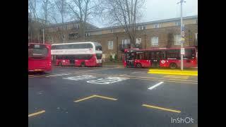 Buses At Walthamstow Central Bus Station [upl. by Abdella]