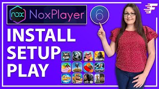 NOX PLAYER ANDROID EMULATOR  DOWNLOAD AND INSTALL [upl. by Dibru]