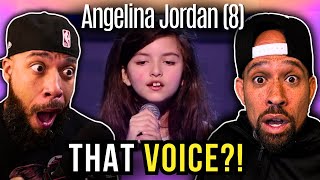 Rap Fan FIRST time REACTION to Angelina Jordan 8  Fly Me To The Moon No way remastered [upl. by Atalanti329]