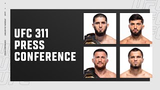 UFC 311 PreFight Press Conference [upl. by Siekram]