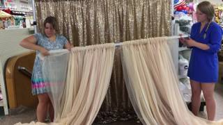 How to Set up a Double Backdrop [upl. by Neva]