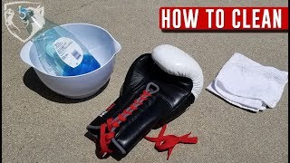 How to Clean Boxing Gloves Eliminate Stinky Odor [upl. by Acherman67]