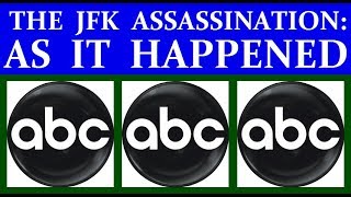 ABCTV COVERAGE OF JFKS ASSASSINATION ON NOVEMBER 22 1963 [upl. by Pedroza]