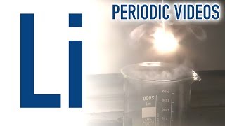 Lithium  Periodic Table of Videos [upl. by Idyh609]