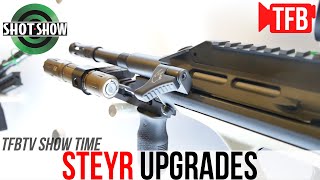 Steyr Arms Hunting Rifles and AUG Upgrades SHOT Show 2020 [upl. by Brom]