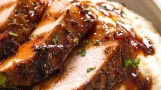 Honey Garlic Pork Tenderloin [upl. by Htennek727]