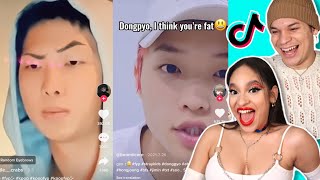 Reacting to KPOP TikToks that are actually FUNNY [upl. by Melva27]