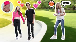 Making My CRUSH Jealous To See How She REACTS FLIRTING PRANK😲💔 Sawyer Sharbino [upl. by Eutnoj]