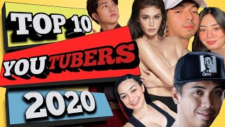 TOP 10 YOUTUBERS of the PHILIPPINES 2020  Filipino Vloggers [upl. by Lorenz]