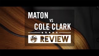 Maton vs Cole Clark Blackwood Acoustics  Better Music [upl. by Ettenot]