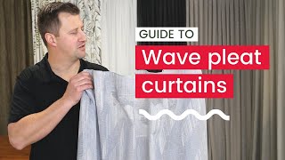 WAVE PLEAT CURTAINS  How to Use This Style in Your Home [upl. by Abate]