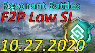 Resonant Battles Week 20 Guide F2P low SI  easy Resonant Hero inclusion FEH [upl. by Anneirda]