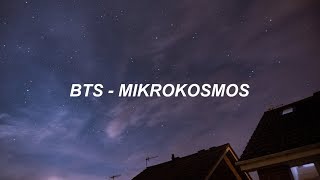 BTS 방탄소년단 Mikrokosmos Easy Lyrics [upl. by Hadrian829]