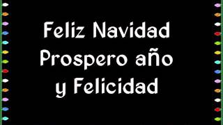 FELIZ NAVIDAD  Lyrics [upl. by Joli]