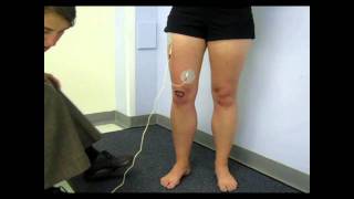 Where to place electrodes  quadriceps stimulation [upl. by Enaxor]