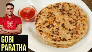 Gobi Paratha Recipe  How To Make Gobi Paratha At Home  Indian Culinary League  Varun Inamdar [upl. by Marisa119]