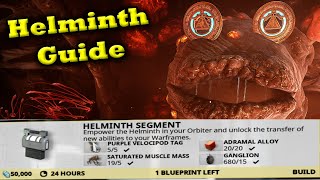 Warframe  How To Get The Helminth Segment  Helminth Guide [upl. by Nagirrek]