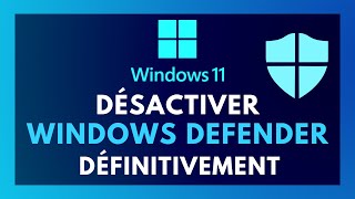 COMMENT DÉSACTIVER WINDOWS DEFENDER SUR WINDOWS 11 DÉFINITIVEMENT  Sécurité Windows [upl. by Ximena]