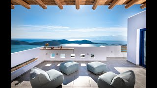 New Modern Luxury Villa in Crete Greece  Villa Tour  Villa Orea in 4K by Euroland Property Group [upl. by Acinhoj]